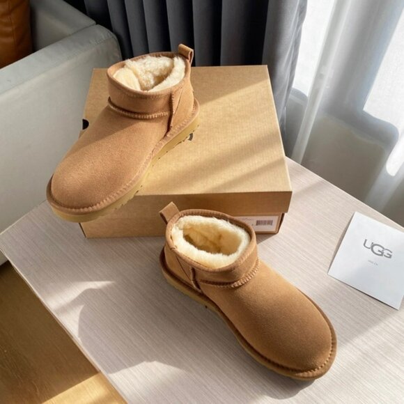 UGG Classic Ultra Mini Boots chestnut - Picture 4 of 7